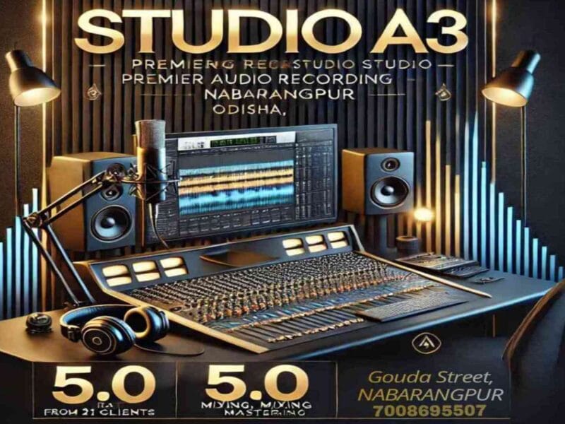 Studio A3 - Best Music Recording Studio in Nabarangpur