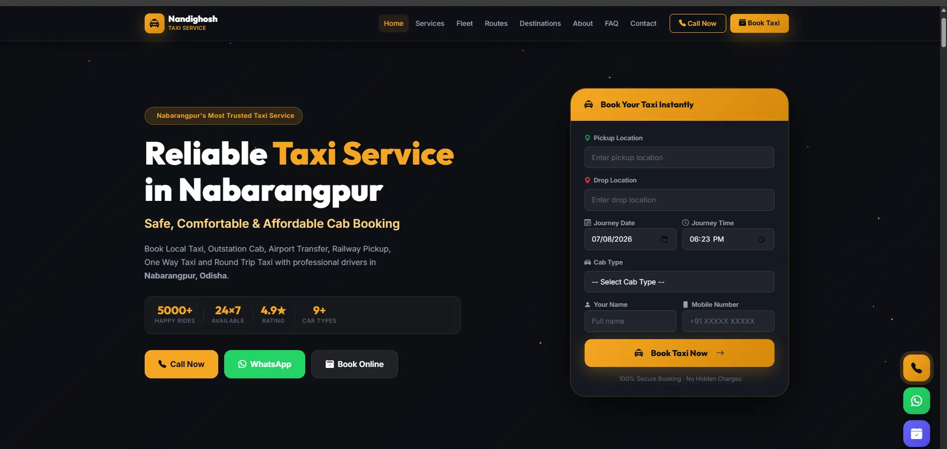 Nandighosh Taxi Service